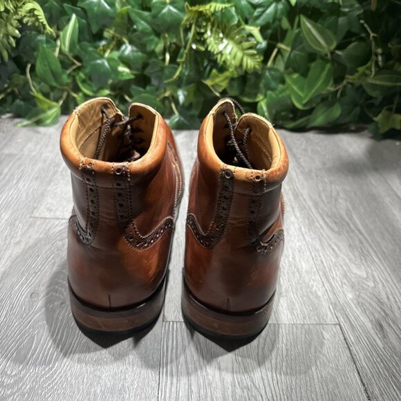 Cole Haan William Wingtip Oxford Chukka Brown Leather Boots C20286 Men\'s 13 M main image 10
